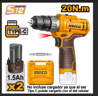 TALADRO 20NM INGCOM