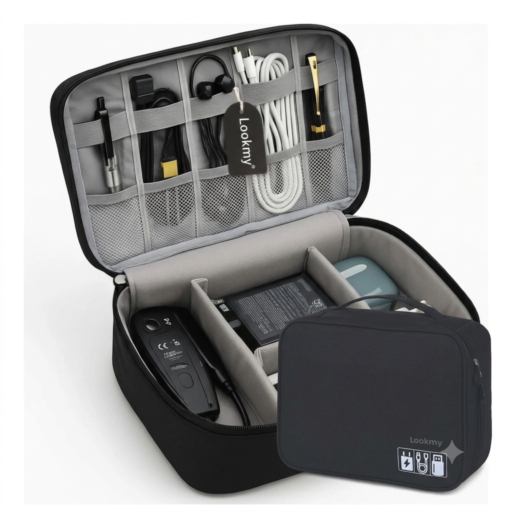 Bolso Organizador De Viaje Para Mochilas Y Valijas Cables