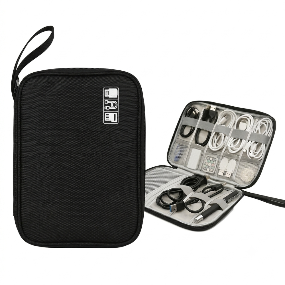 Organizador De Cables Digital Estuche Cargador Neceser Viaje