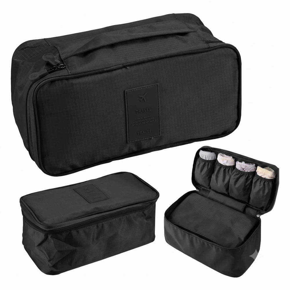 Organizador Ropa Interior Viaje Valija Neceser Cosmeticos