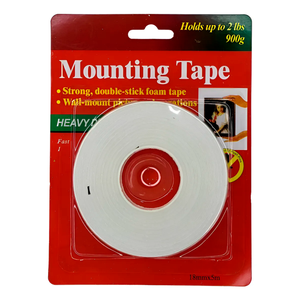 Cinta Bifaz Mounting Tape Doble Faz Espumosa 18mm