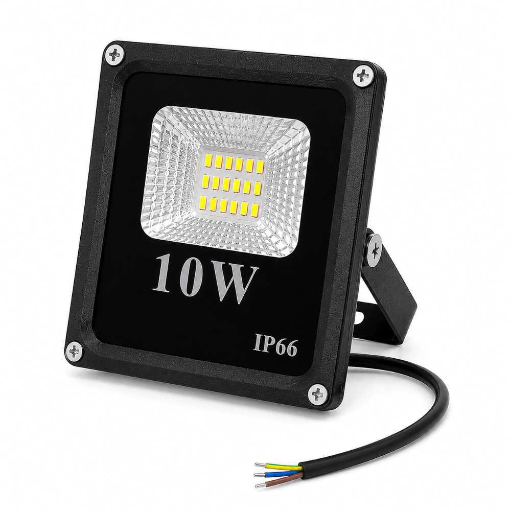 Reflector Led 10w Luz Calida 220v IP65 Exterior