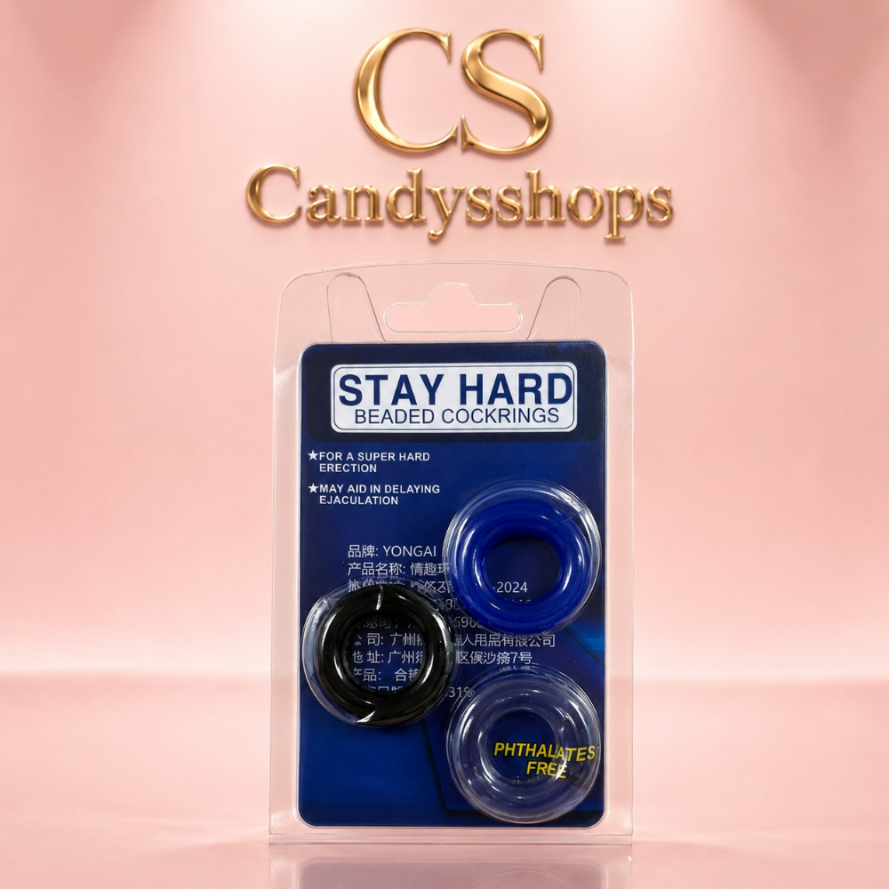 Anillos STAY HARD Cockrings