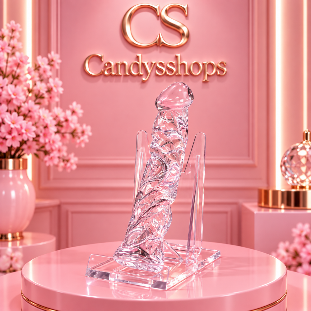 B Plug cristal transparente