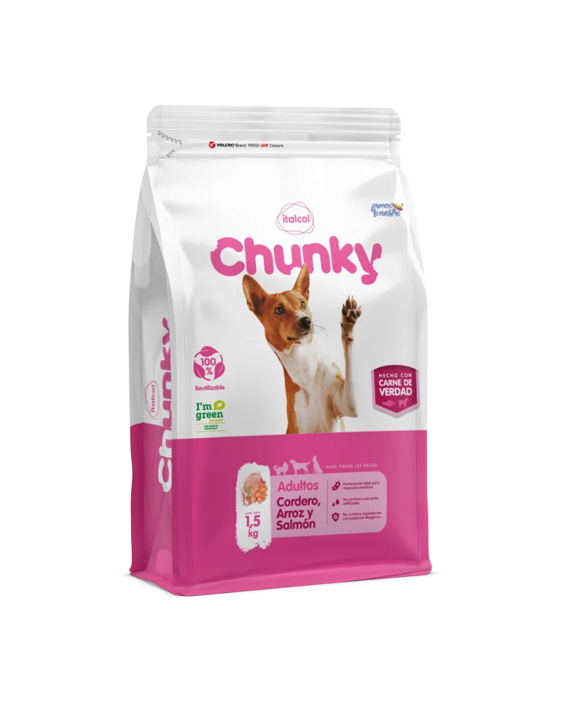 Chunky Adulto Cordero y Salmon