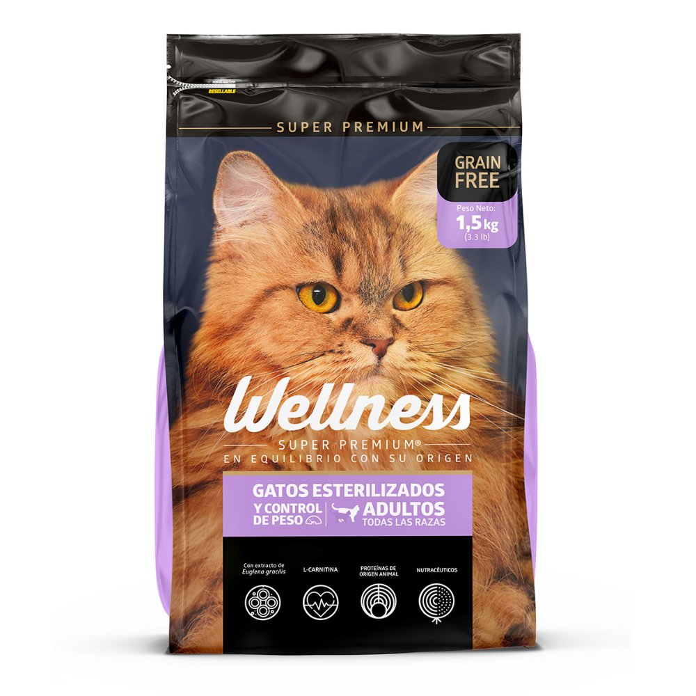 Wellness Gatos Esterilizados