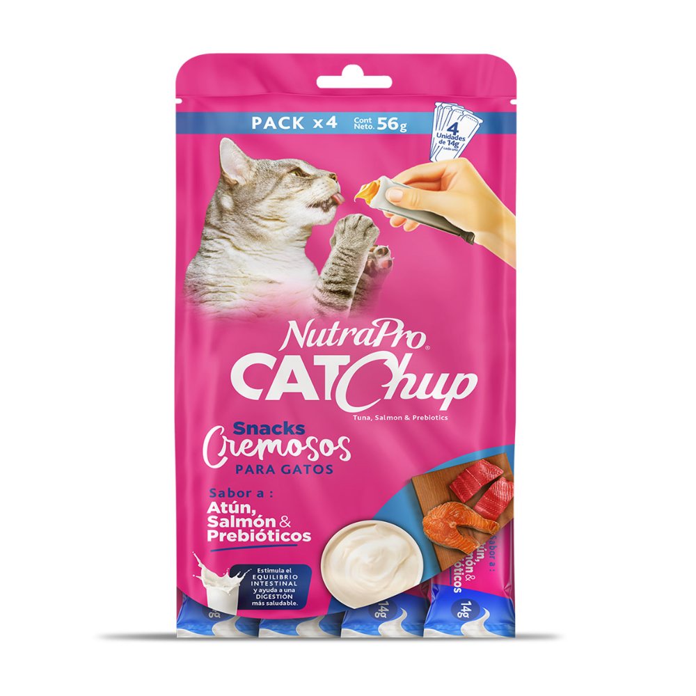 Nutra Pro Catchup Atún, Salmon, Prebióticos