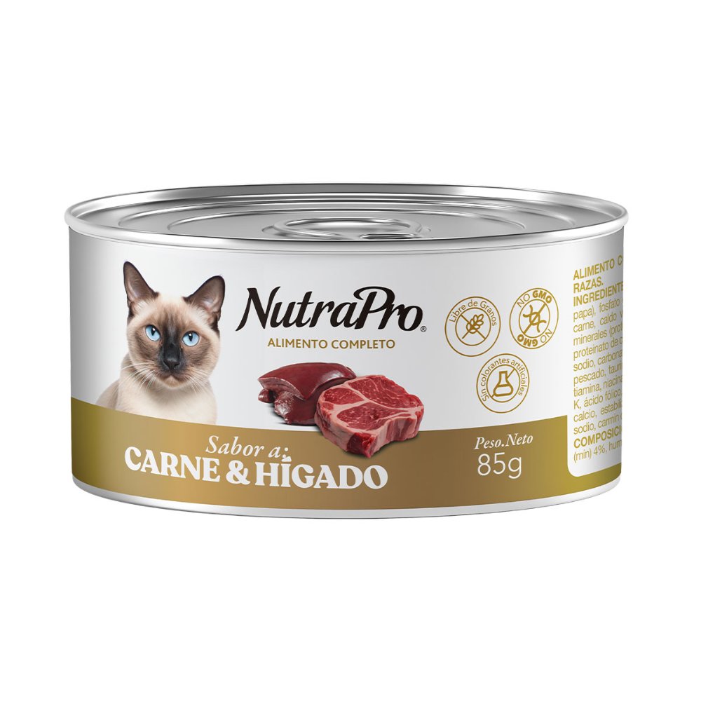 Nutra Pro Lata Gato de Carne & Higado