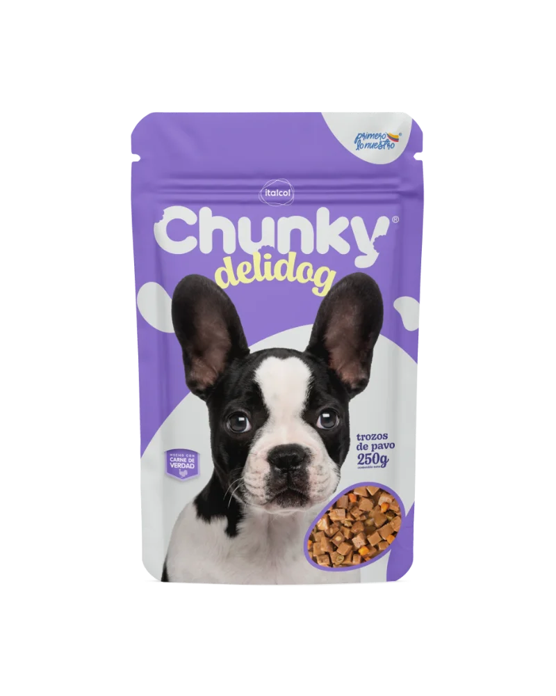 Chunky DeliDog Pouch de Pavo