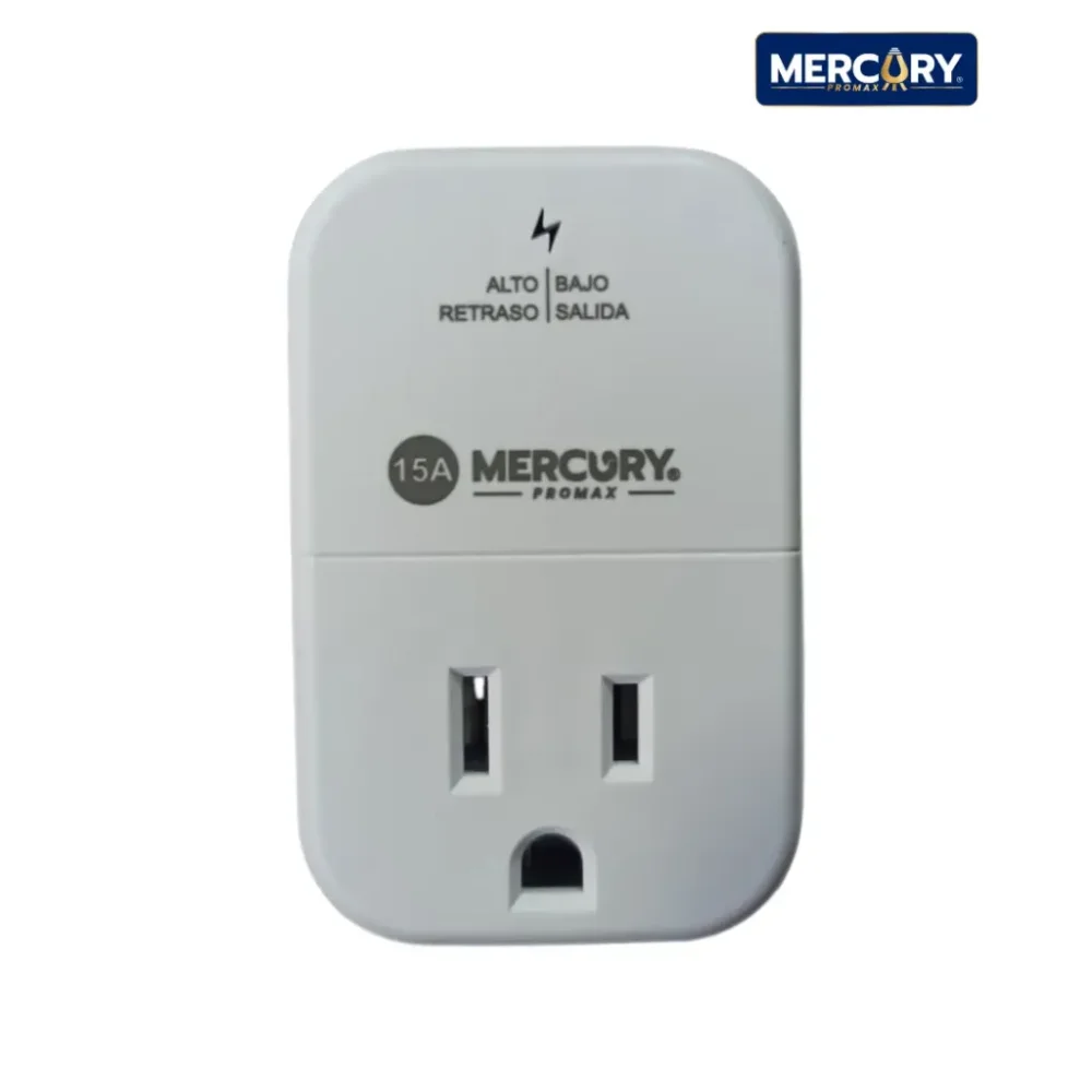 Protector de Voltaje Mini 15A 1500W 120V AC BLISTER - Mercury ECA153