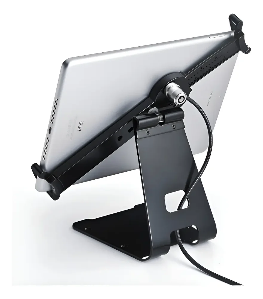 Soporte De Seguridad Metalico Antirrobo Para Tablet Gira