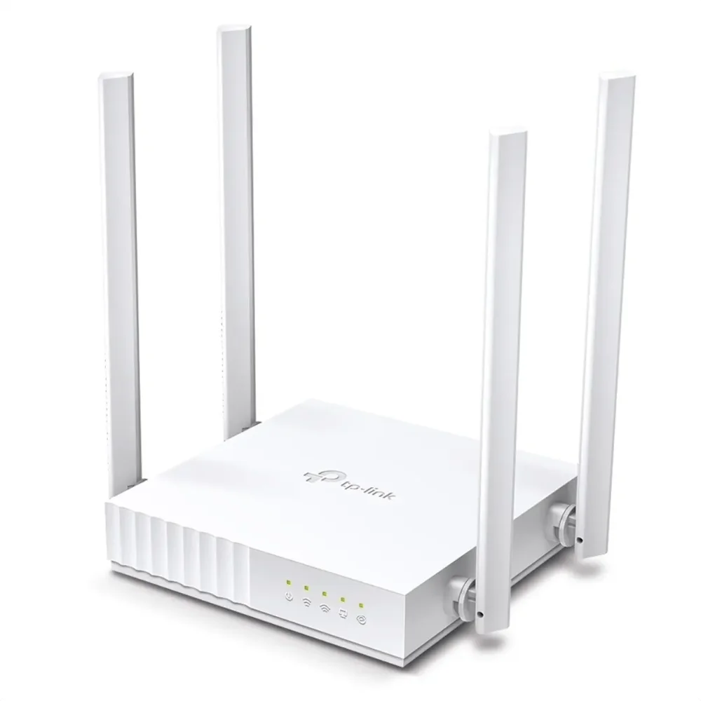 Router Inalámbrico Doble B 2.4 Ghz Y 5 Ghz Color Blanco Archer C24 TP-Link