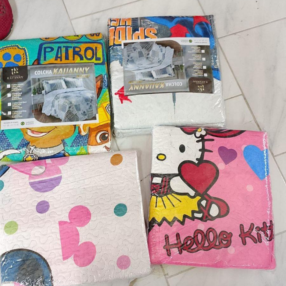 Cobre leito infantil