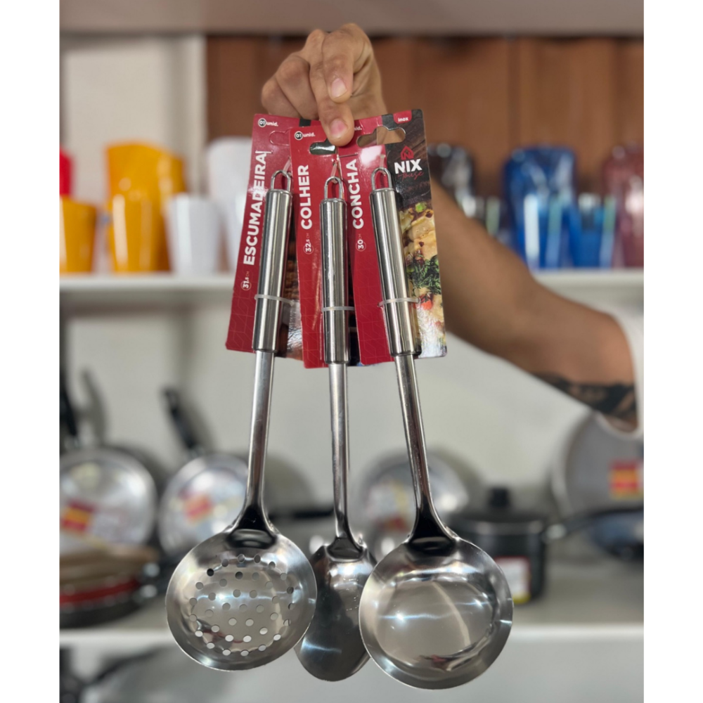 conj. de utensílios de cozinha (3 pçs)