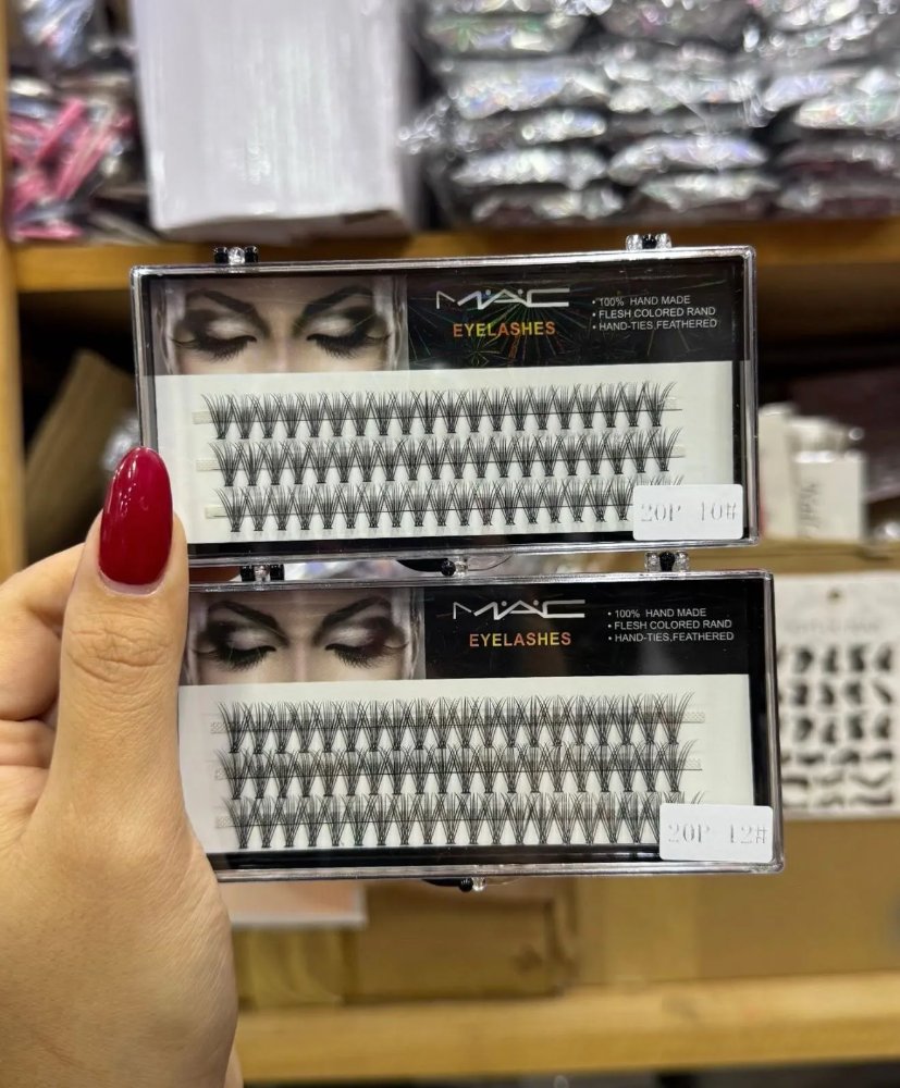 Pestañas por punto Mac 20p