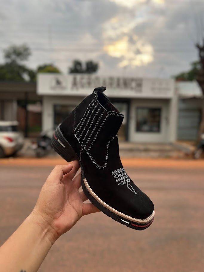 Botas texas Negro