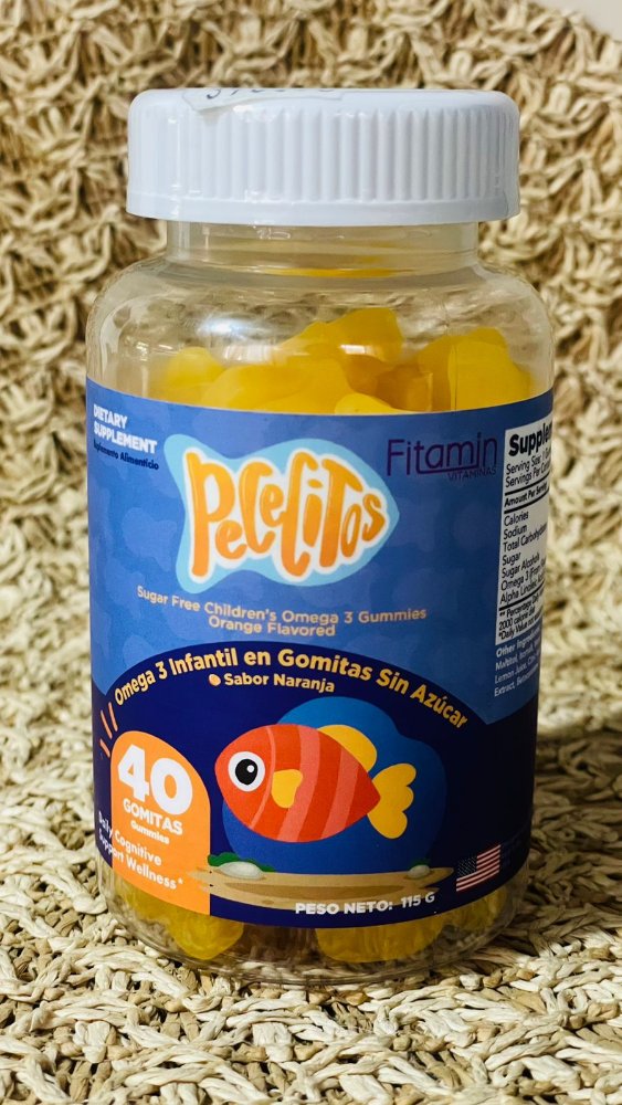 PECECITOS FITAMIN (OMEGA 3) X40 GOMITAS