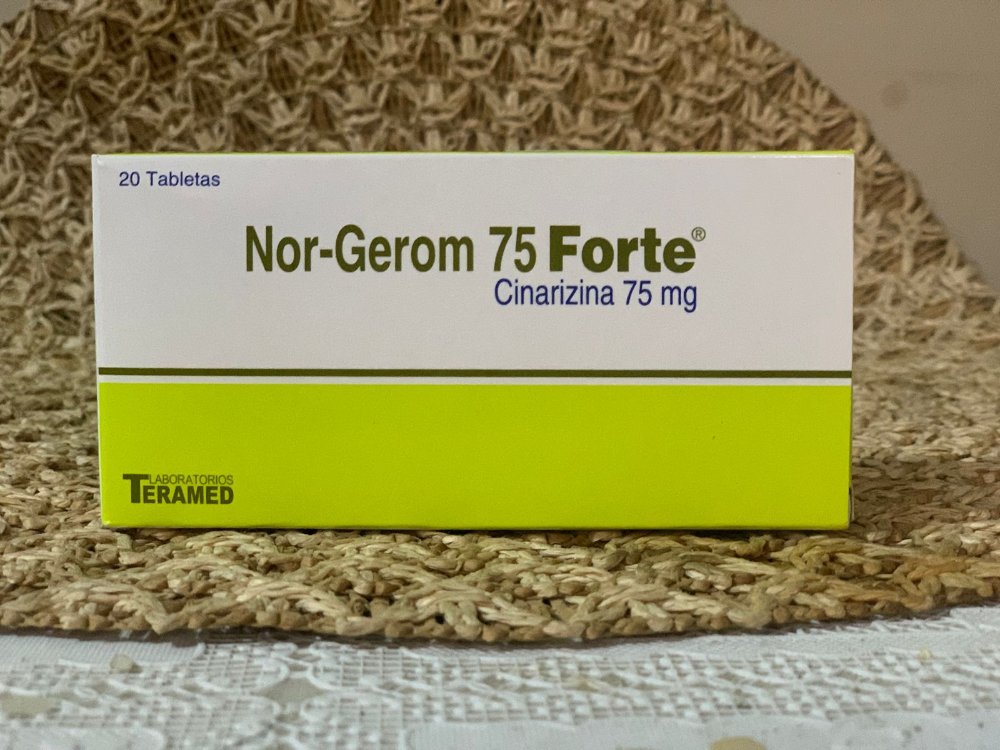 NOR GEROM FORTE 75MG X20 TABLETAS