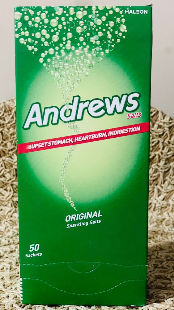 SAL ANDREWS CLASICA X50 SOBRES
