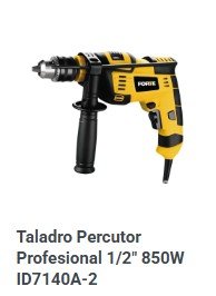 TALADRO PERCUTOR 850W MARCA FORTE