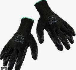 PAR DE GUANTES DE NITRILO