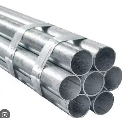 TUBO 1/2 C18 GALVANIZADO REDONDO ROJO