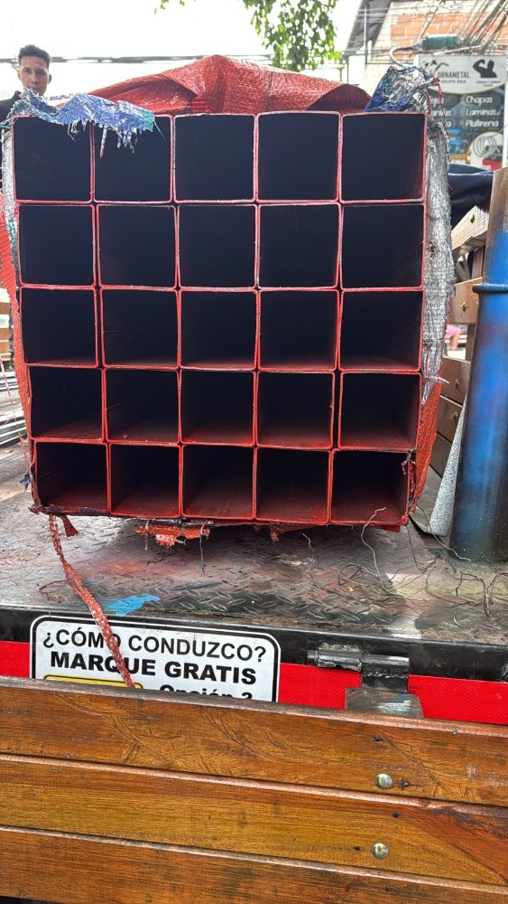 TUBO 100X100 C14  HR BLANCO