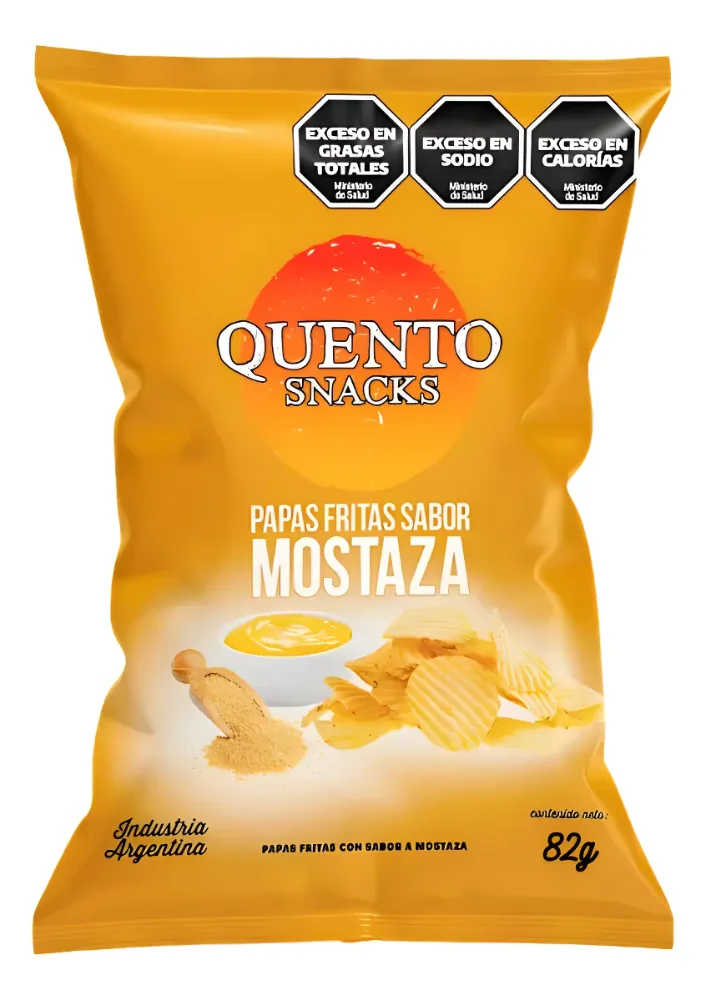 PAPAS QUENTO 45G CHEDDAR