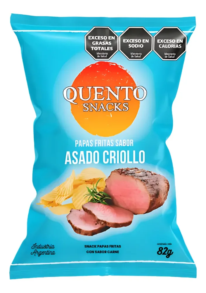 PAPAS QUENTO 82G ASADO CRIOLLO