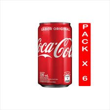 COCA LATA X6