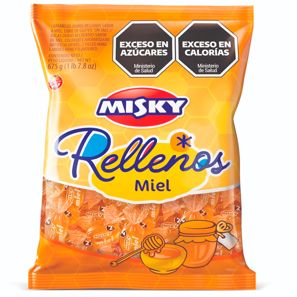 CARAMELO DE MIEL 670G MISKY