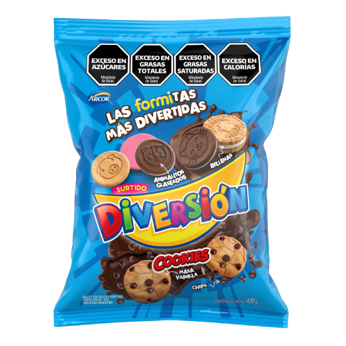 DIVERSIÓN GALLETAS SURTIDAS