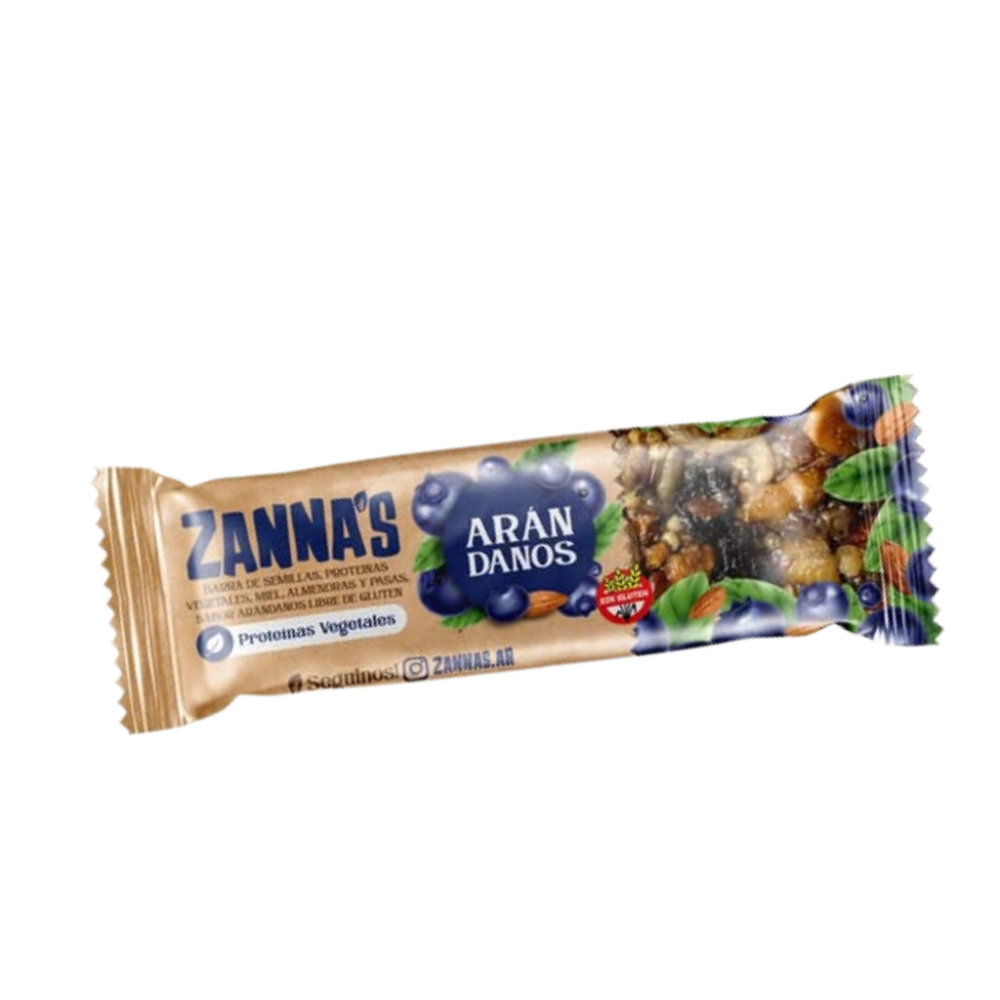 ZANNAS BARRITAS X12 ARANDANOS
