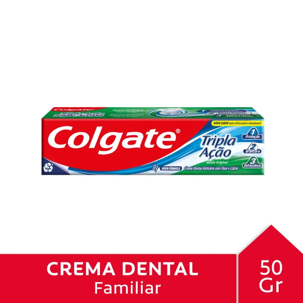 COLGATE 50G X12 TRIPLE ACCION