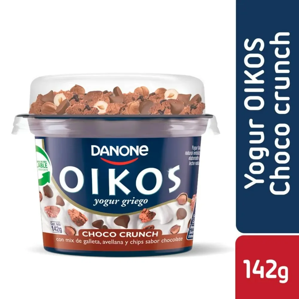 Yoghurt griego Oikos nuts choco crunch 142
