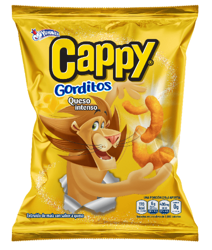 Cappy Gorditos Queso Intenso 75g