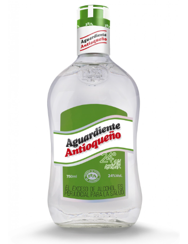 Aguardiente Antioqueño Verde sin Azucar 750ml