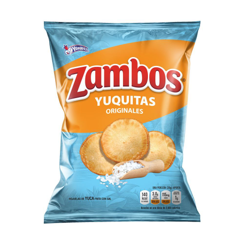 Zambos Yuquitas con Ajo Parmesano 130g