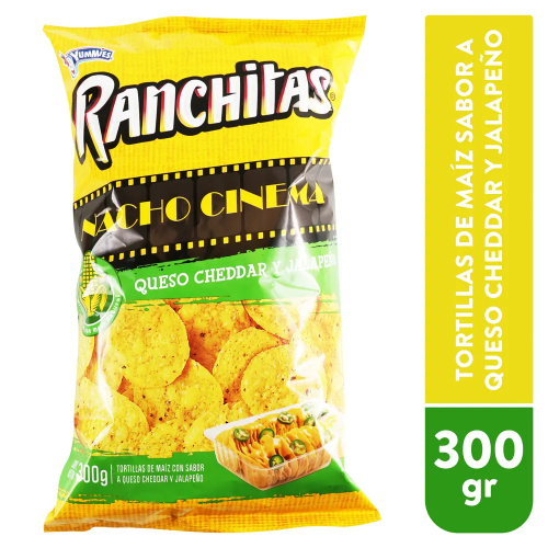 Ranchita Cinema, Queso Chedar y Jalapeño 300g