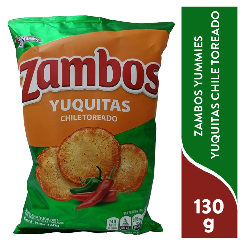 Zambos Yuquitas Chile Toreado 130g