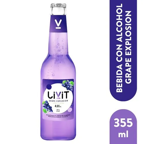 LIVIT grape Explosion 355ml