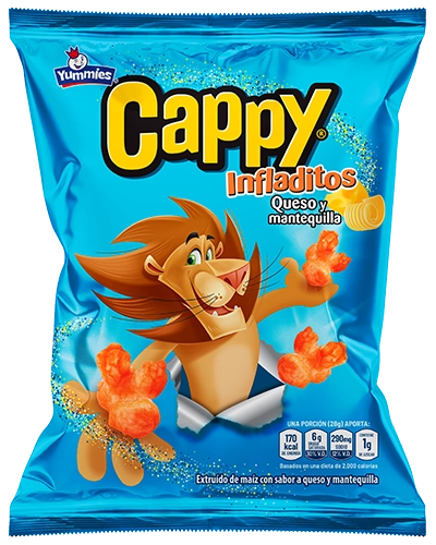 Cappy Infladitos Queso y Mantequilla 24g
