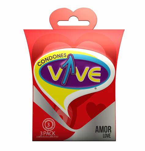 Condones Vive AMOR LLOVE