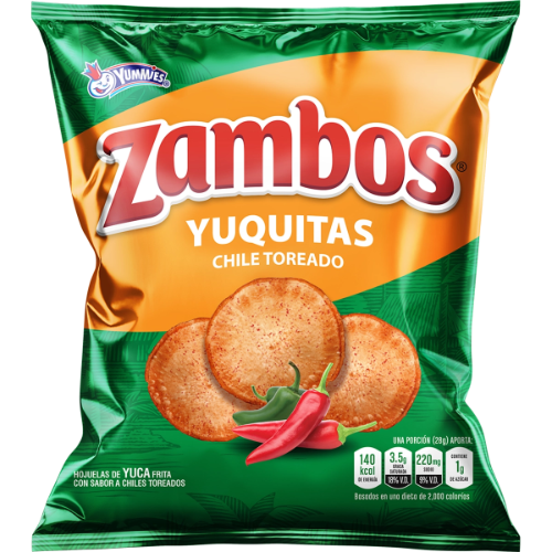 Zambos Yuquitas Chile Toreado 16g