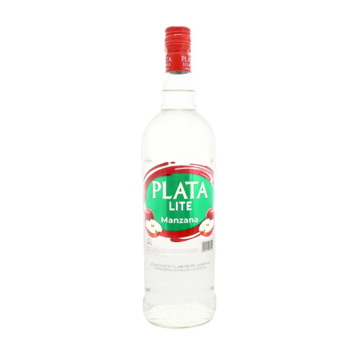 Ron Plata Lite Manzana 1000ml