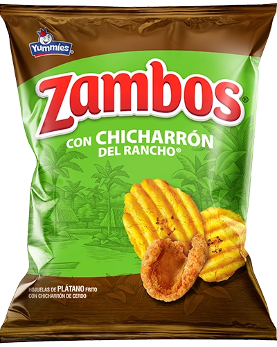 Zambos Con Chicharron del Rancho 21g
