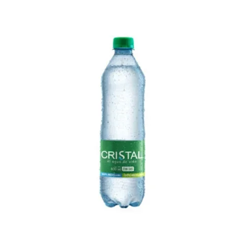 Agua cristal con gas x 600 ml