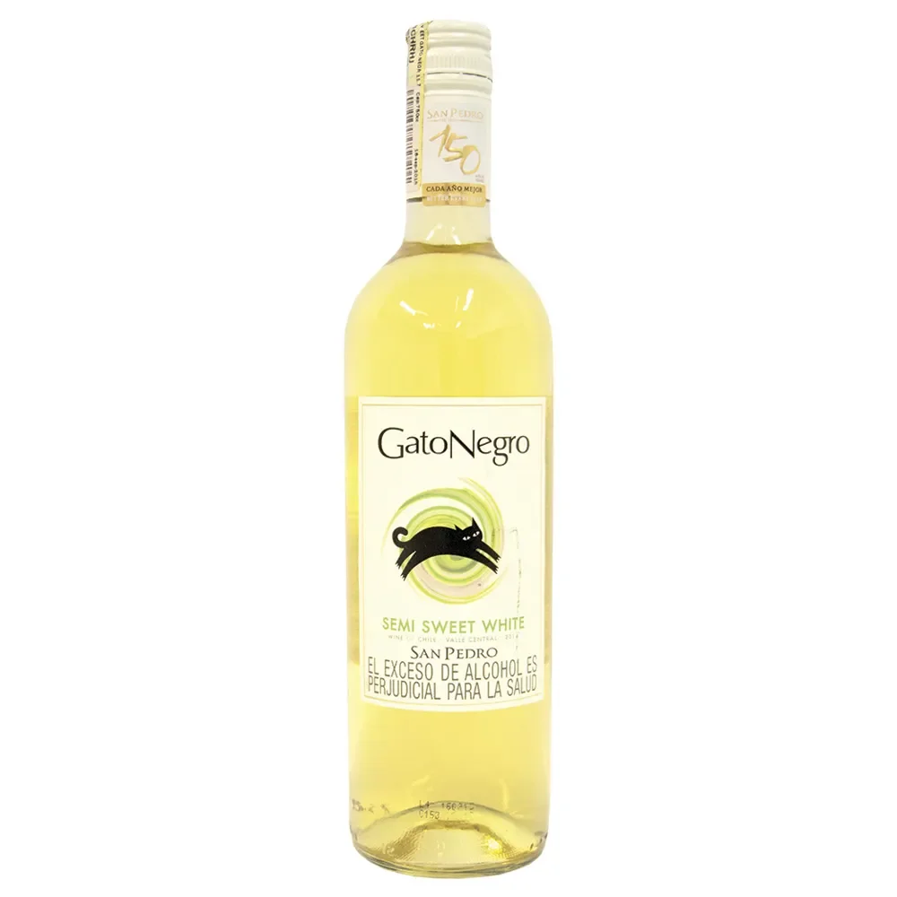 gato negro sweet white