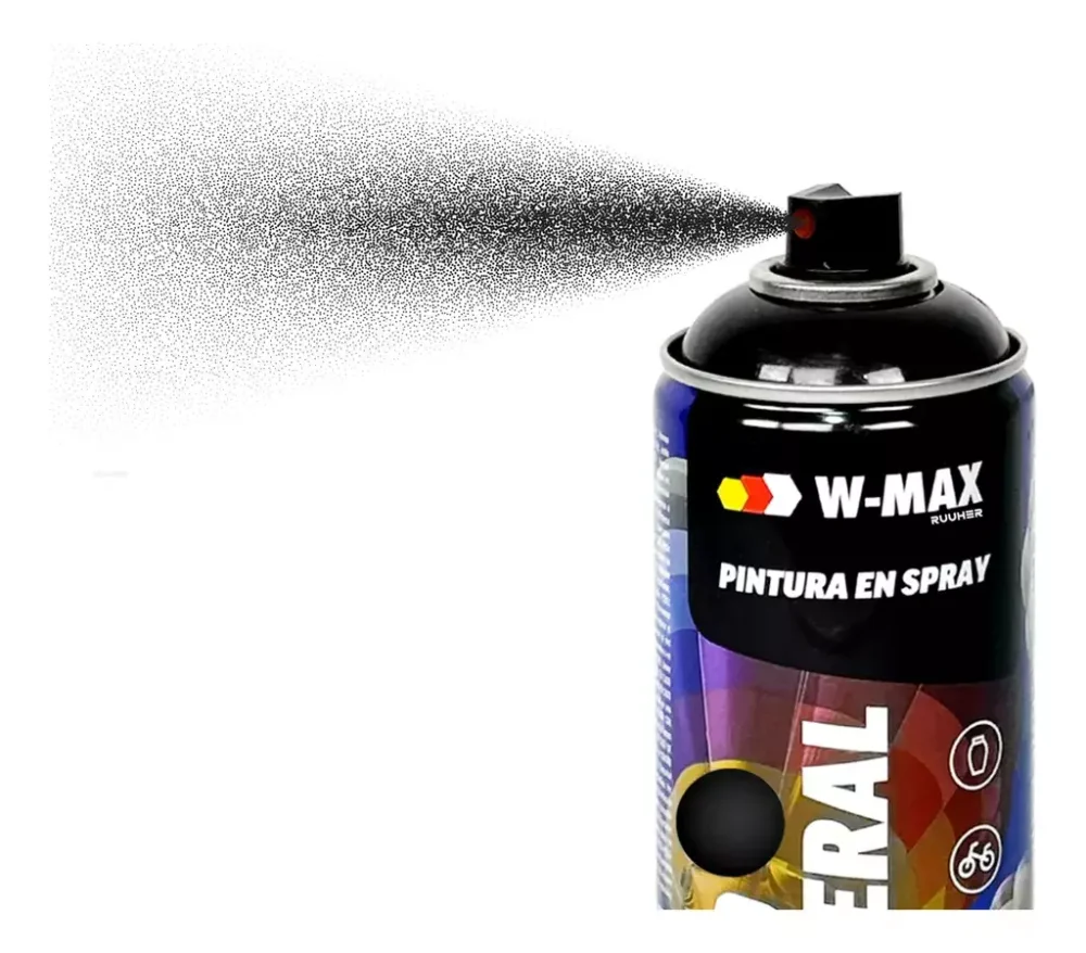 Aerosol Negro Brillante