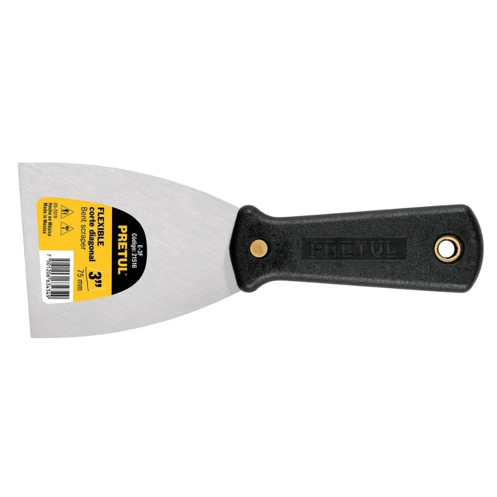 Espátula Metálica Flexible 3" Pretul 21516